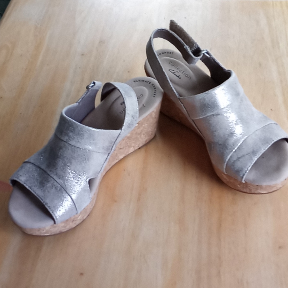 Clark's wedges ultimate comfort